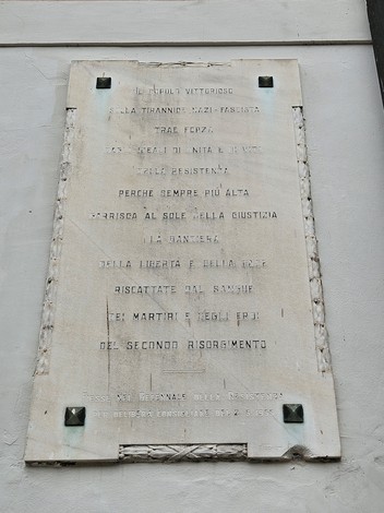 Lapide alla Resistenza, Comune di Fiesse (BS), foto 2