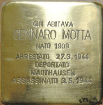 Pietre d'inciampo a Corno, Galbiati e Motta, Comune di Bernareggio (MB), foto 2