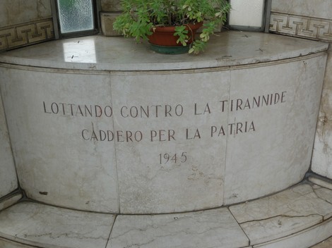 Sacrario ai caduti partigiani, Comune di Seriate (BG), foto 2