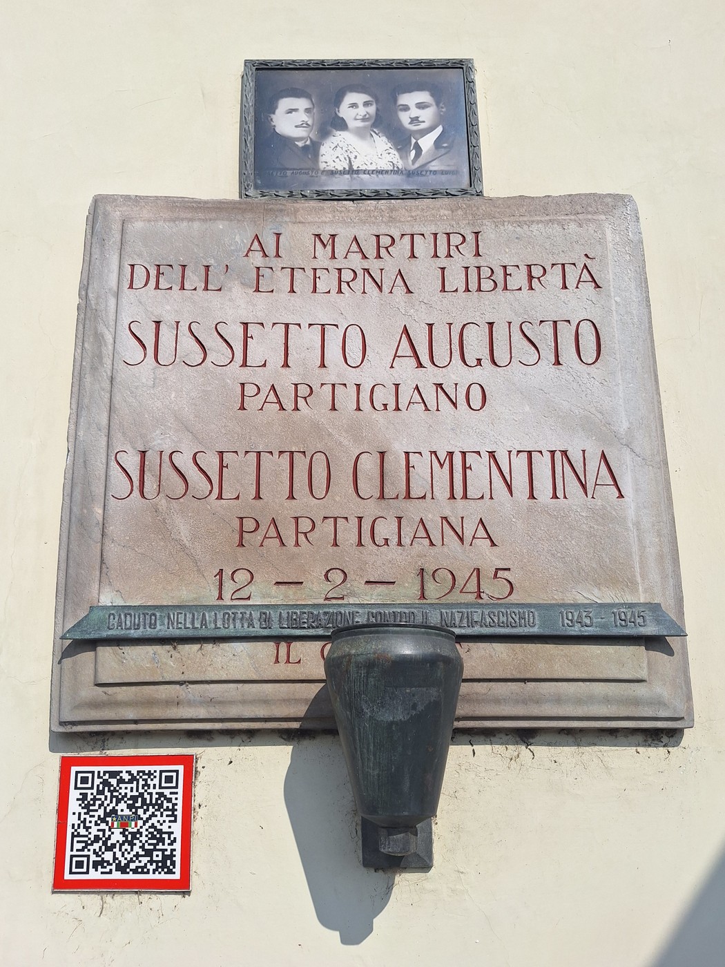 Lapide ai Sussetto, Comune di Torino (TO), foto 1
