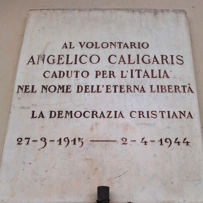 Lapide a Caligaris, Comune di Torino (TO), foto 2