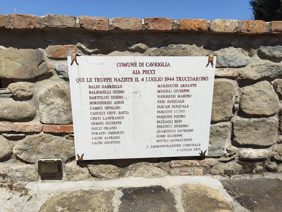 Lapide dell'aia Pecci, Comune di Cavriglia (AR), foto 2