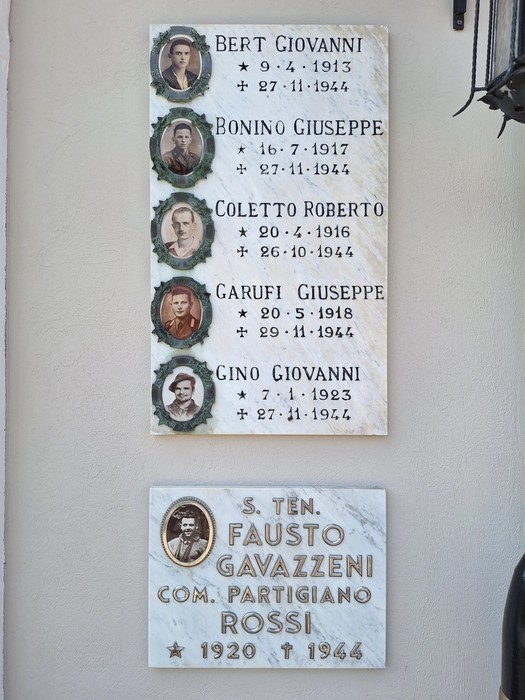 Sacrario ai caduti partigiani e agli internati, Comune di Sangano (TO), foto 4