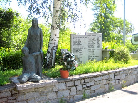 Monumento ai caduti di Valle San Nicolao, commemorazione in memoria dei giovani sacrificati.