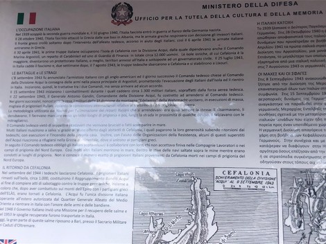 Sacrario dei caduti di Cefalonia, memoriale dedicato ai soldati italiani della seconda guerra mondiale.