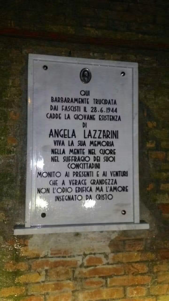 Lapide a Lazzarini, Comune di Macerata Feltria (PU), foto 1
