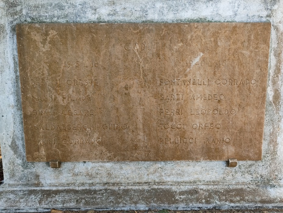 Monumento ai caduti di Castell'Anselmo, Comune di Collesalvetti (LI), foto 2