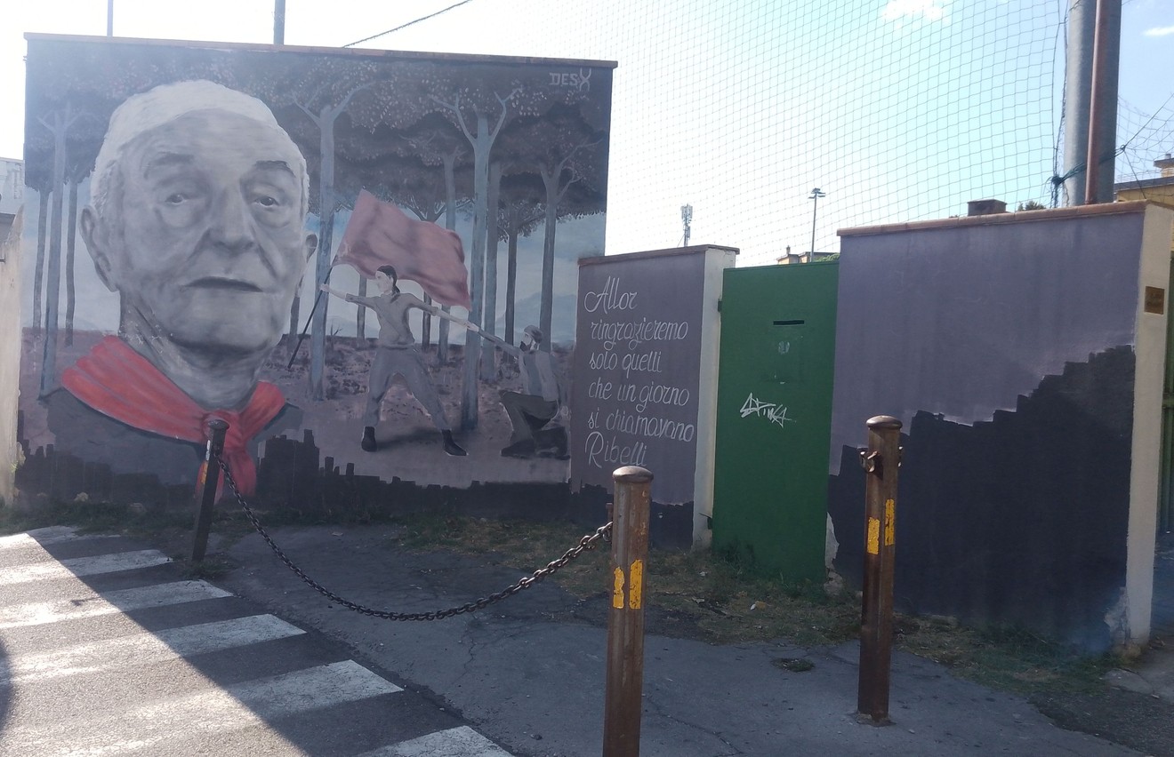 Murale a Sarti, Comune di Firenze (FI), foto 1