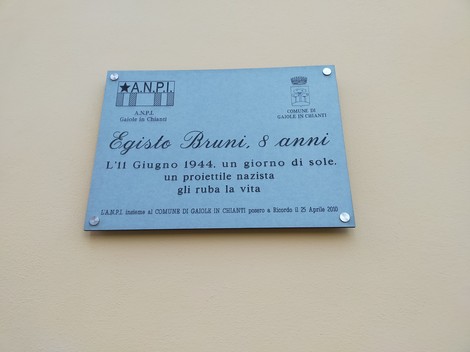 Targa a Bruni, Comune di Gaiole in Chianti (SI), foto 1