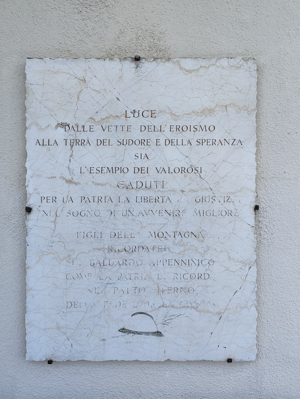 Lapidi ai caduti della montagna, Comune di Gaggio Montano (BO), foto 1