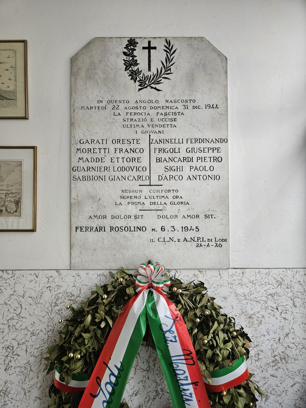 Lapide ai Martiri del Poligono, Comune di Lodi (LO), foto 1