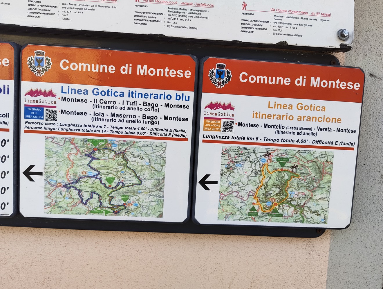 Linea Gotica - Montese - itinerario blu breve, foto 1