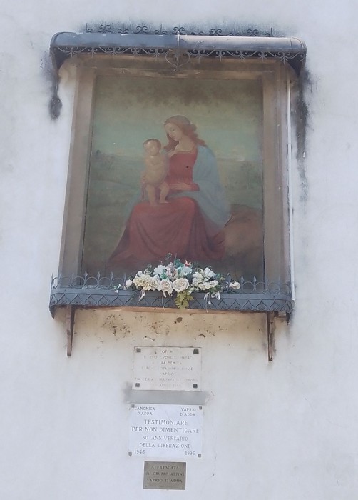 Lapidi alla "Madonna Ferita"., Comune di Vaprio d'Adda (MI), foto 2