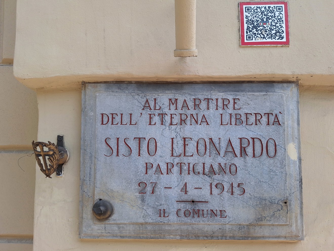 Lapide a Sistu, Comune di Torino (TO), foto 1