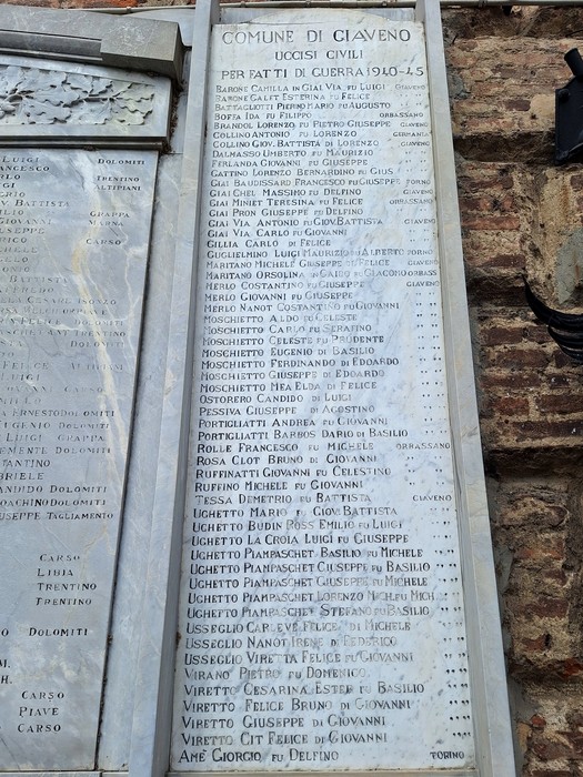 Monumento ai caduti di Giaveno, Comune di Giaveno (TO), foto 4