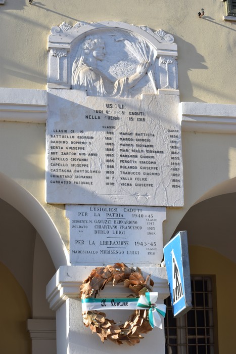 Lapidi ai caduti, Comune di Lusigliè (TO), foto 2