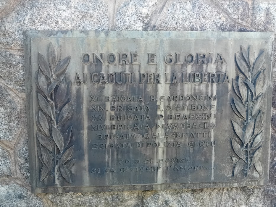 Monumento a Teppati Losé e alle brigate partigiane, Comune di Ceres (TO), foto 4