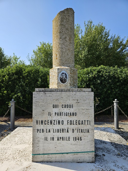 Cippo a Folegatti, Comune di Comacchio (FE), foto 2