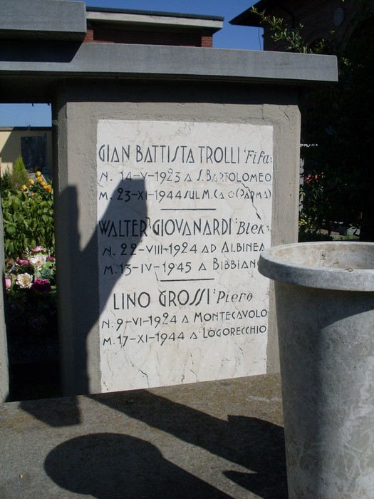 Sacrario dei partigiani di San Bartolomeo, dedicato ai caduti della Resistenza. memoriale di eroi locali.
