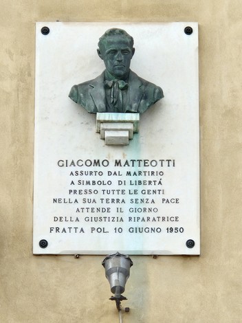Lapide a Matteotti, Comune di Fratta Polesine (RO), foto 1