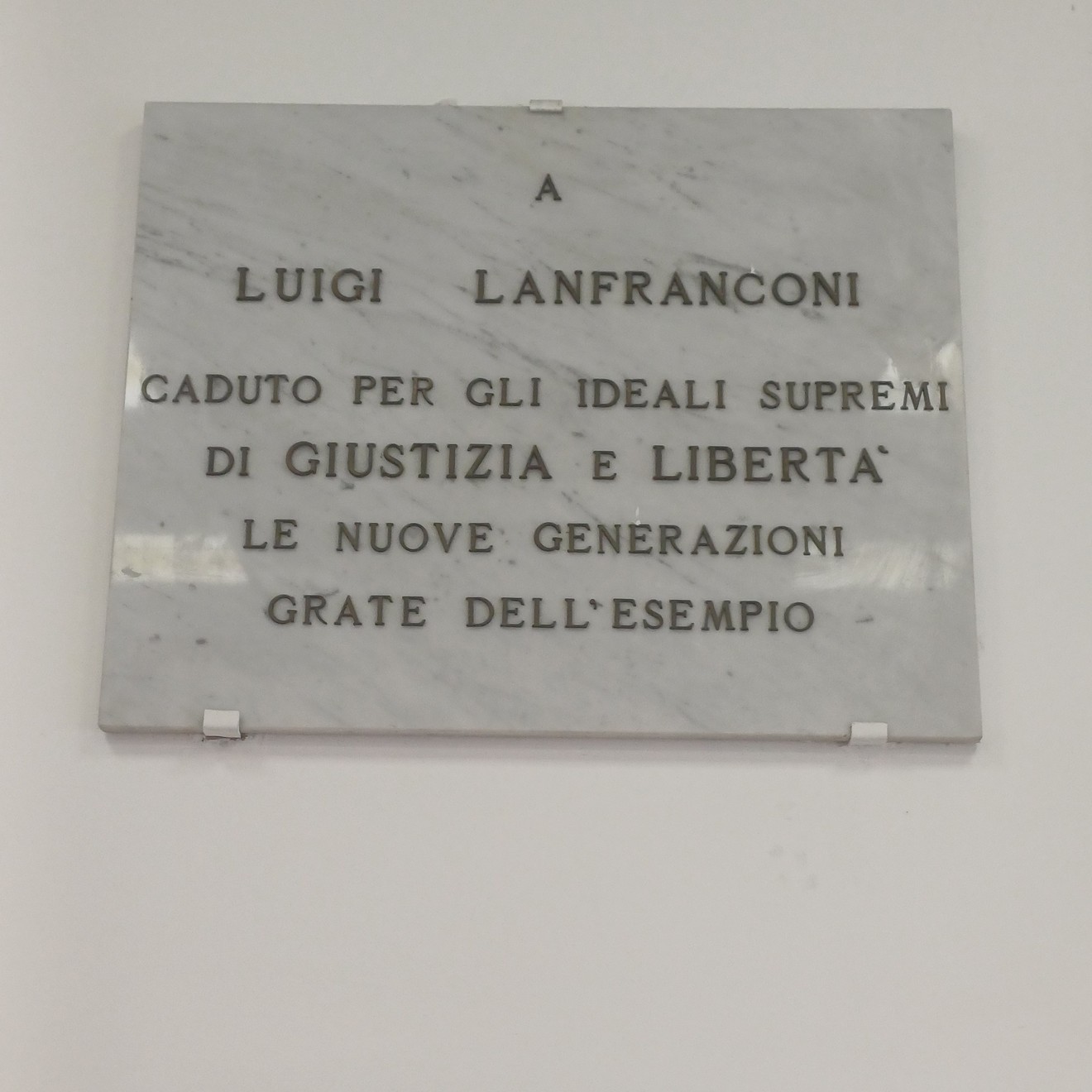 Lapide a Lanfranconi, Comune di Genova (GE), foto 1