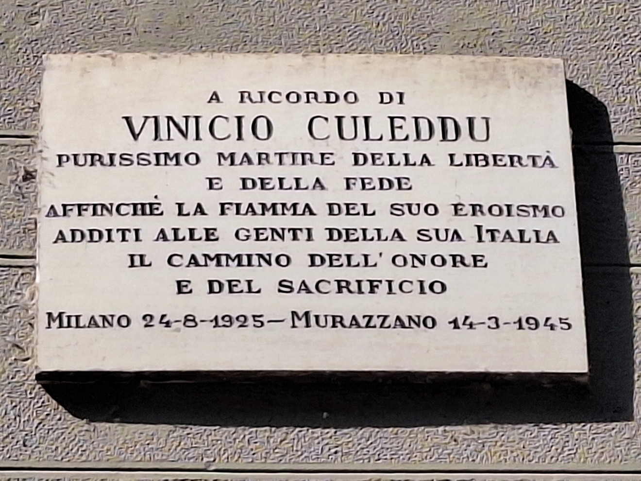 Lapide a Culeddu, Comune di Torino (TO), foto 1