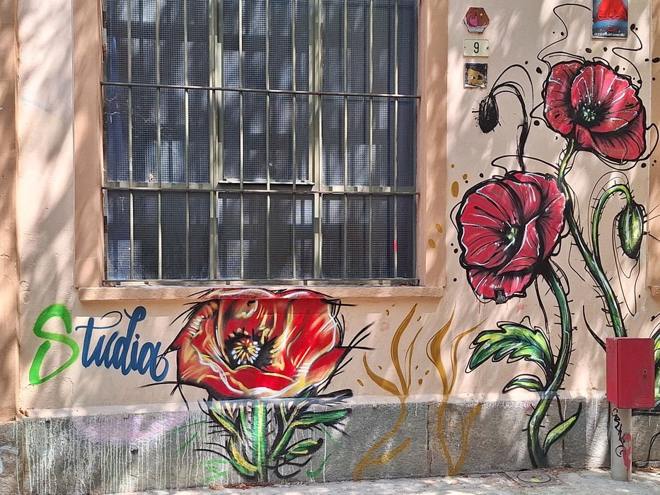 Murale al santuario di Santa Lucia, Comune di Torino (TO), foto 2