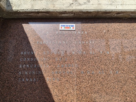 Sacrario dei Caduti di Gaggio, monumento commemorativo in memoria dei partigiani caduti.