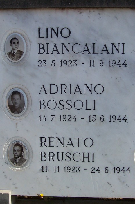 Sacrario dei partigiani: monumento commemorativo con lapidi in memoria dei caduti durante la resistenza.