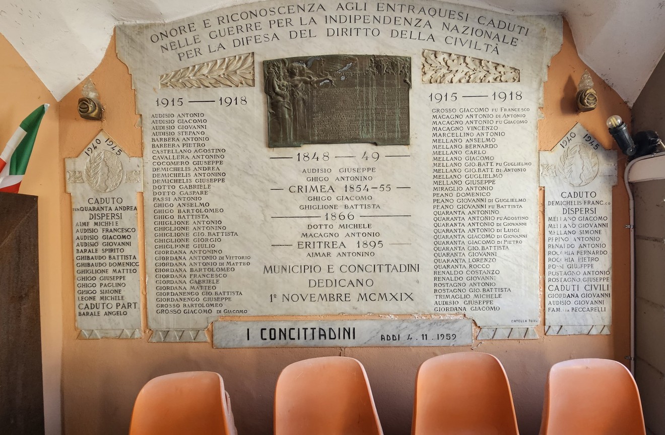 Sacrario dei caduti, Comune di Entracque (CN), foto 1