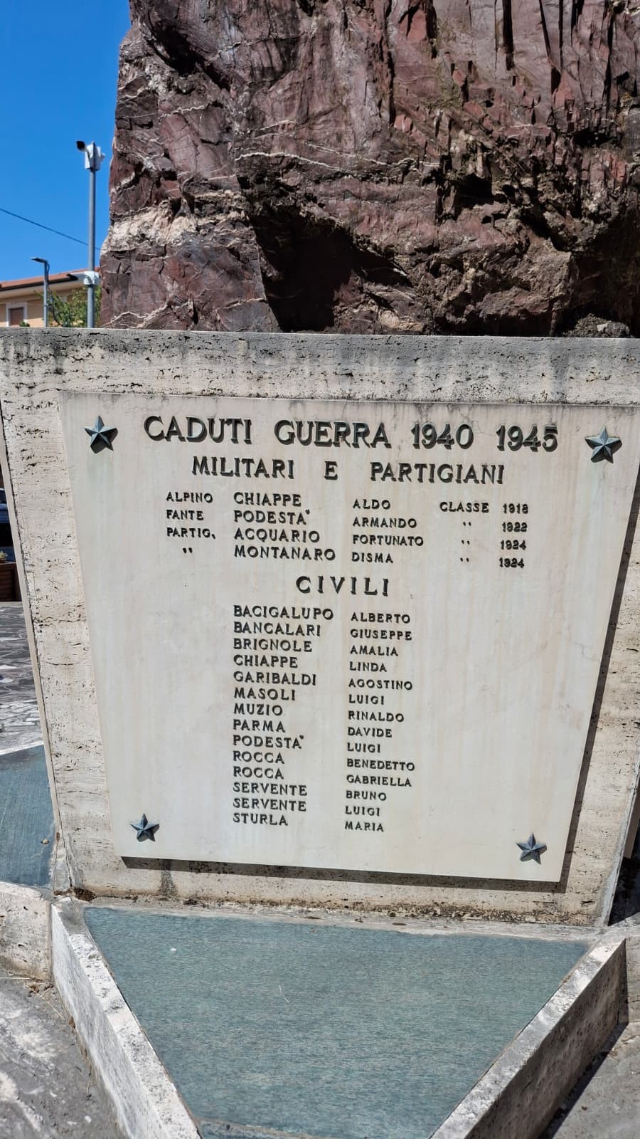 Monumento ai Caduti, Comune di Carasco (GE), foto 1