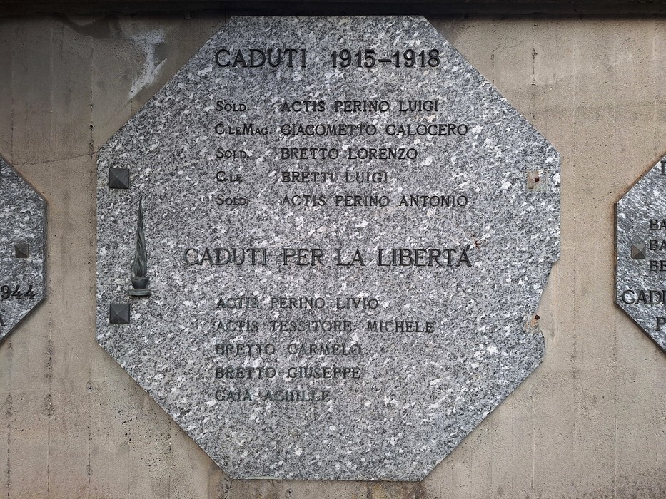 Lapidi ai Caduti di Arè, Comune di Caluso (TO), foto 2