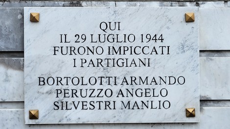 Monumento ai Caduti di Sappada, dedicato ai partigiani caduti nella lotta per la libertà.