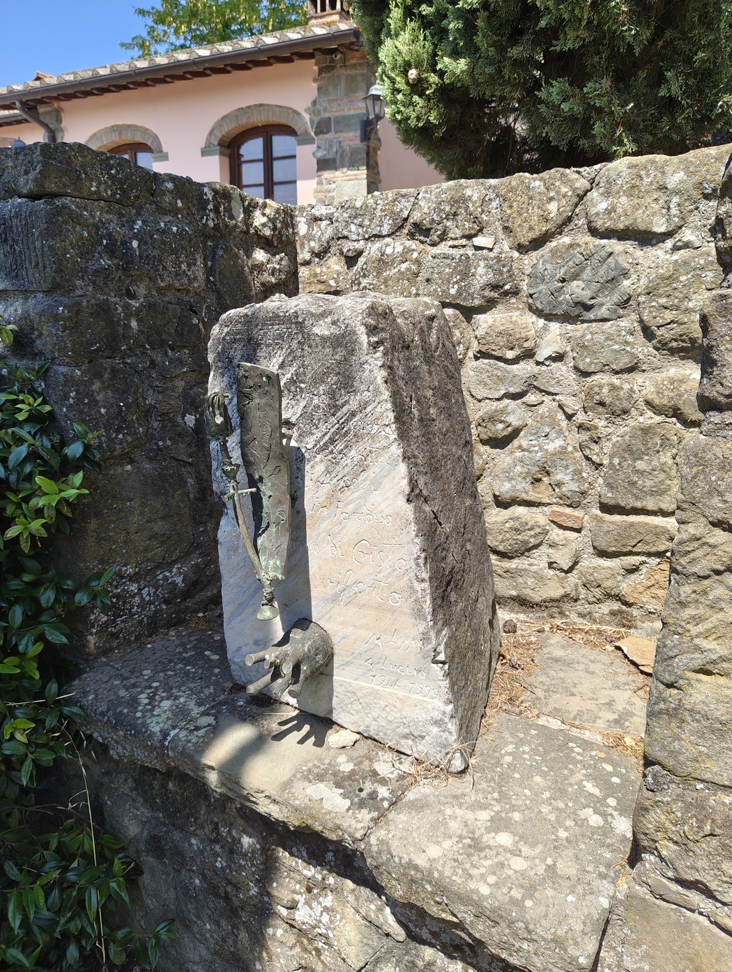 Cippo dell'aia Melani, Comune di Cavriglia (AR), foto 1