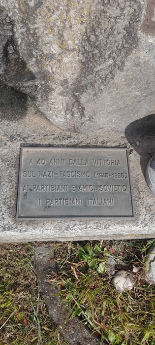 Monumento ai partigiani georgiani, commemorazione della lotta contro il nazifascismo.