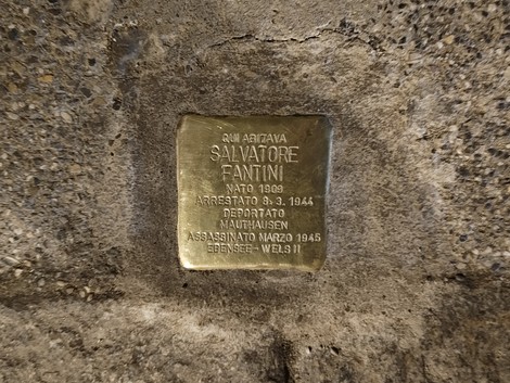 Pietra d’inciampo a Fantini, Comune di Firenze (FI), foto 1