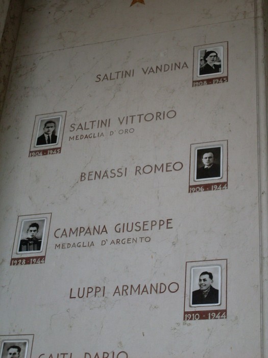 Sacrario della Resistenza di Correggio, memoriale dedicato ai caduti della Resistenza italiana.