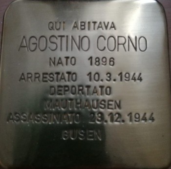 Pietre d'inciampo a Corno, Galbiati e Motta, Comune di Bernareggio (MB), foto 3