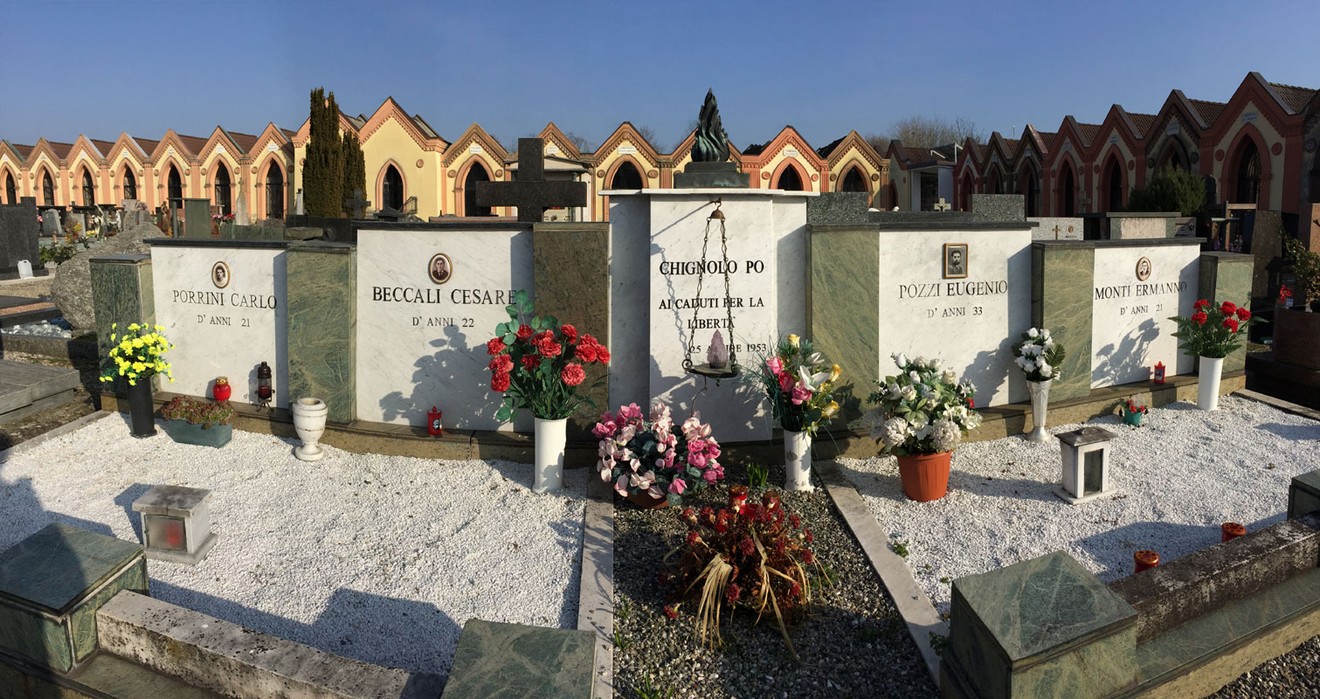 Sacrario dei caduti per la libertà di Chignolo Po, commemorazione di eroi e simbolo di memoria collettiva.