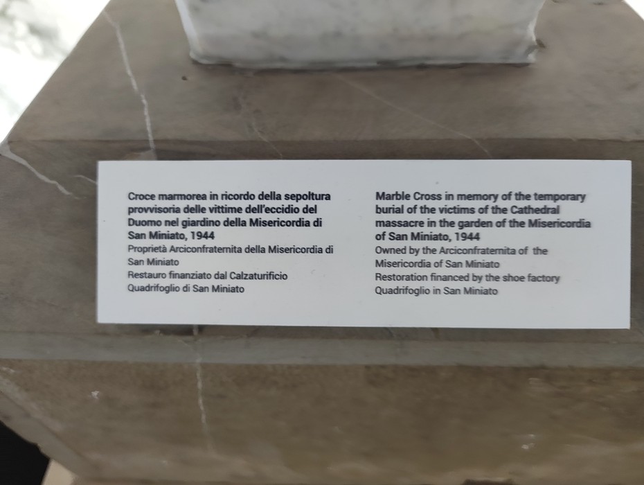 Croce per i caduti del Duomo, Comune di San Miniato (PI), foto 3