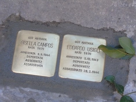 Pietre d'inciampo per Usigli e Campos, Comune di Venezia (VE), foto 1