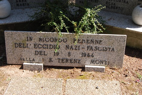Monumento commemorativo per le vittime dell'eccidio nazifascista a Valla, 19 agosto 1944.