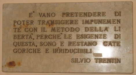 Lapide per Trentin, Comune di Venezia (VE), foto 1