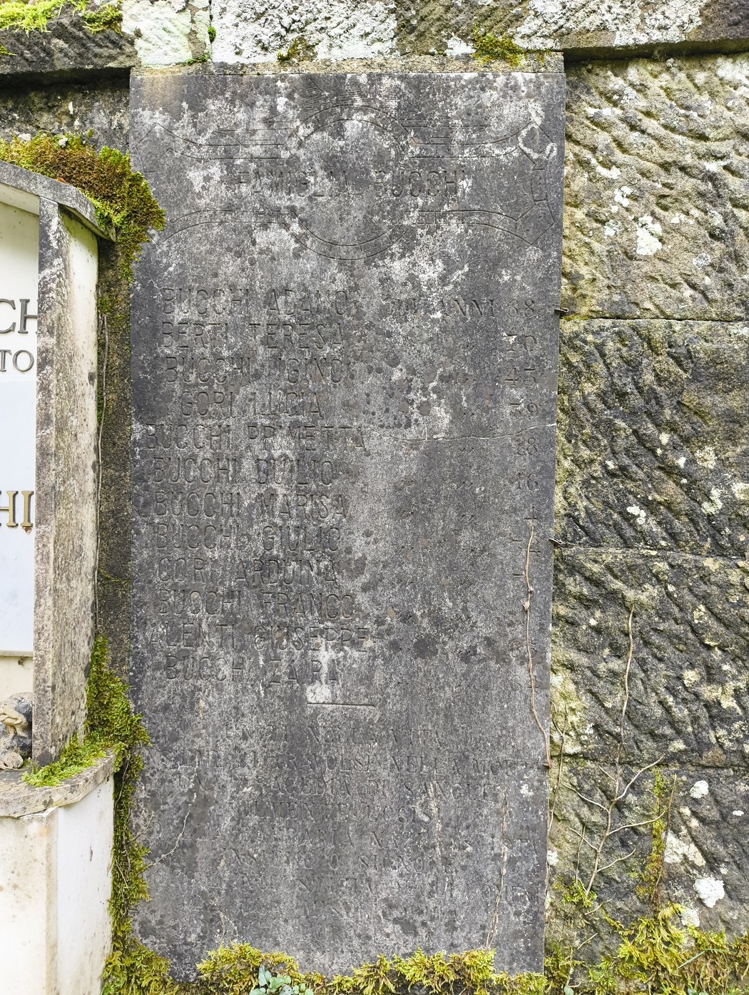 Sepolcri delle vittime di Giuncheto, un luogo di commemorazione e ricordo.