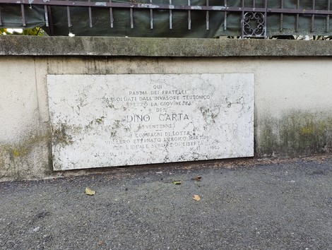 Lapide a Carta, Comune di Vicenza (VI), foto 1