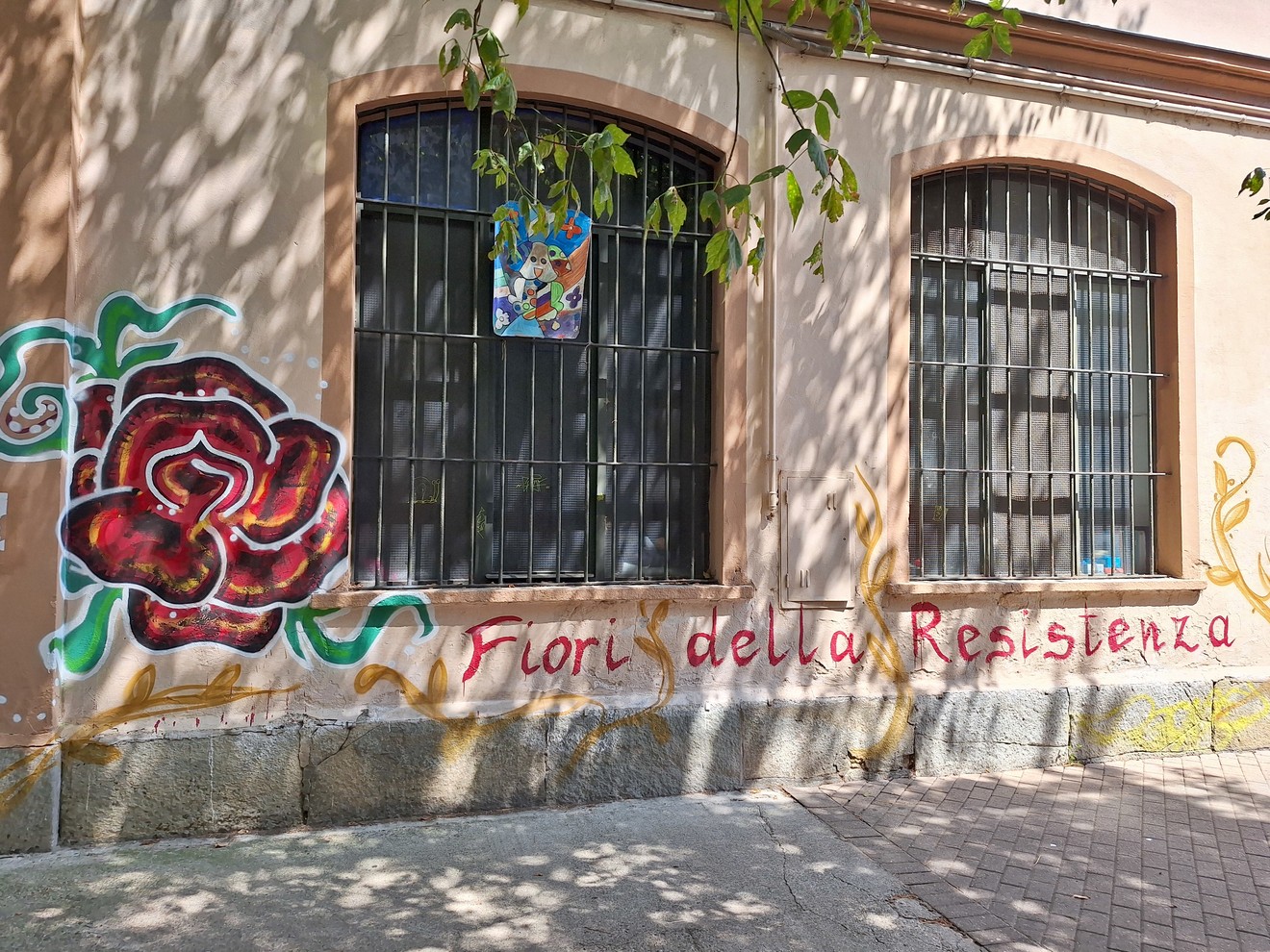 Murale al santuario di Santa Lucia, Comune di Torino (TO), foto 1