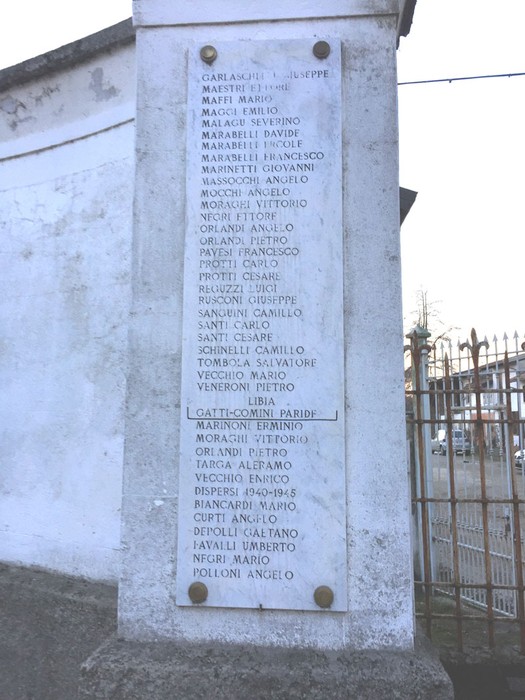 Monumento ai caduti di Albuzzano, commemorazione delle vittime locali delle guerre.