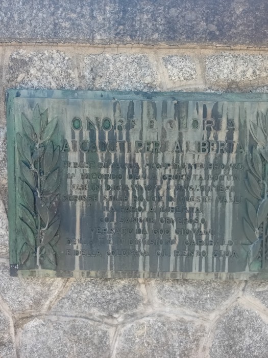 Monumento a Teppati Losé e alle brigate partigiane, Comune di Ceres (TO), foto 2