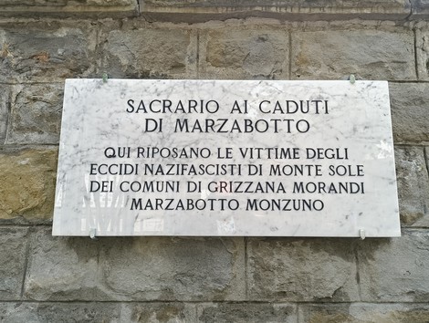 Sacrario dei Martiri di Marzabotto, memoriale dedicato alle vittime degli eccidi nazifascisti di Monte Sole.