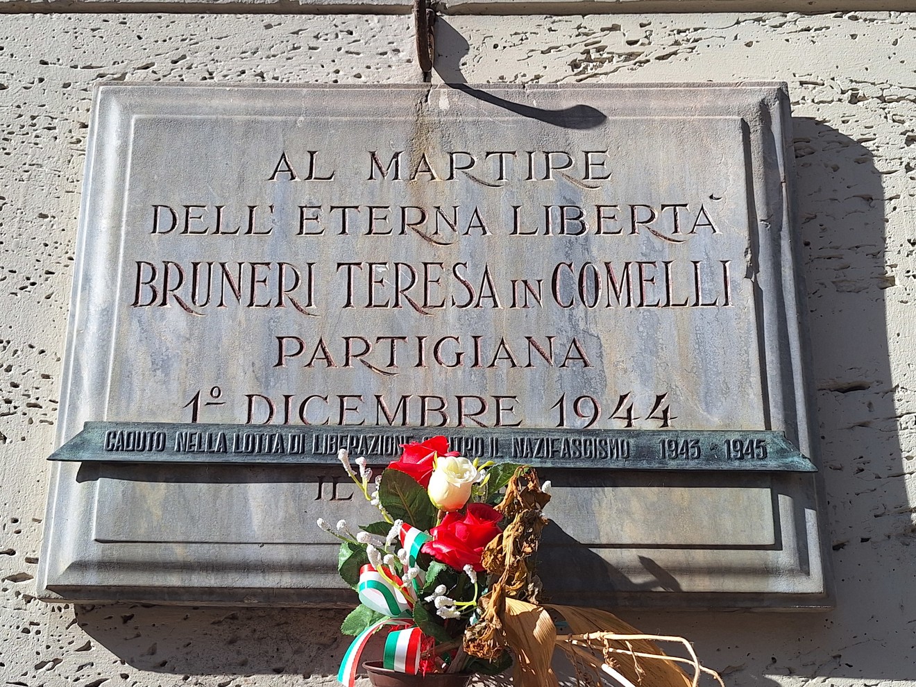 Lapide a Bruneri Comelli, Comune di Torino (TO), foto 1